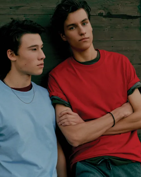  Iqoniq Sierra unisex lagana majica od recikliranog pamuka - iqoniq Crvena