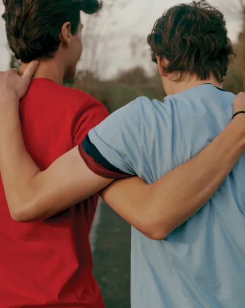  Iqoniq Sierra lightweight recycled cotton t-shirt  - iqoniq Crvena