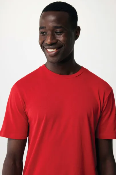  Iqoniq Sierra lightweight recycled cotton t-shirt  - iqoniq Red 