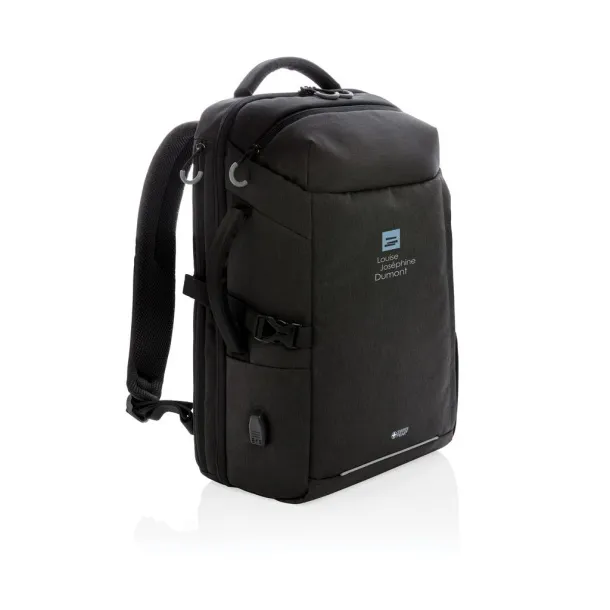  Swiss Peak AWARE™ XXL weekend travel backpack - Swiss Peak Black 