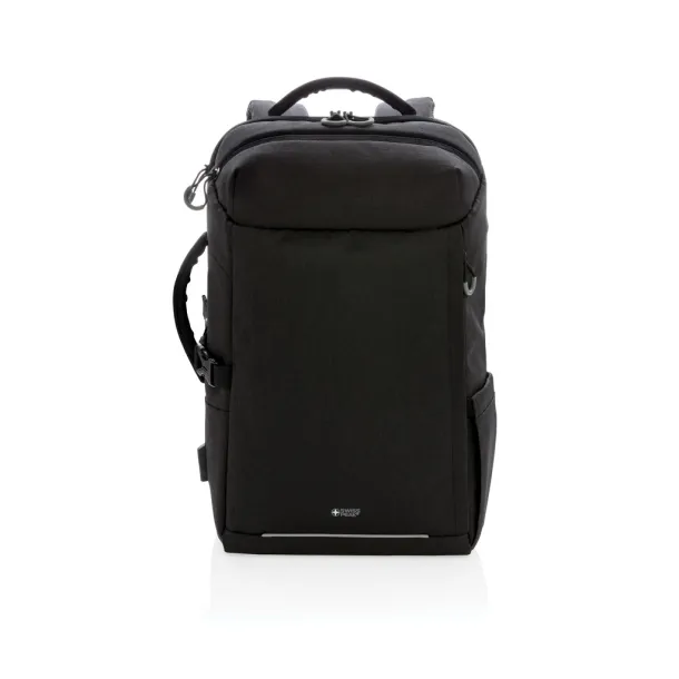  Swiss Peak AWARE™ XXL weekend travel backpack - Swiss Peak Black 