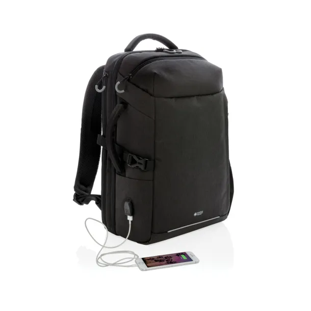  Swiss Peak AWARE™ XXL putni vikend ruksak, 17" - Swiss Peak Crna