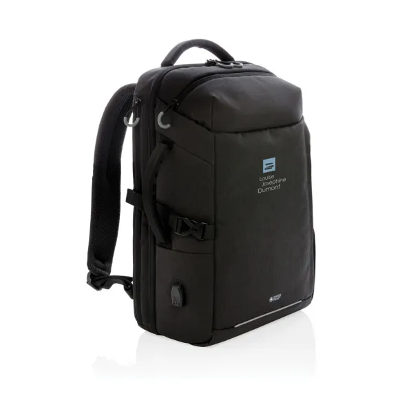  Swiss Peak AWARE™ XXL weekend travel backpack - Swiss Peak Black 