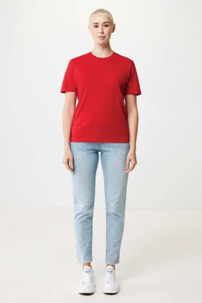  Iqoniq Sierra lightweight recycled cotton t-shirt  - iqoniq Red 