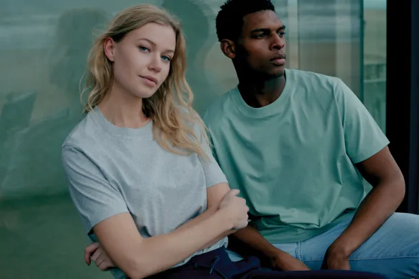  Iqoniq Sierra unisex lagana majica od recikliranog pamuka - iqoniq light heather grey