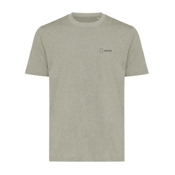  Iqoniq Sierra lightweight recycled cotton t-shirt  - iqoniq light heather green