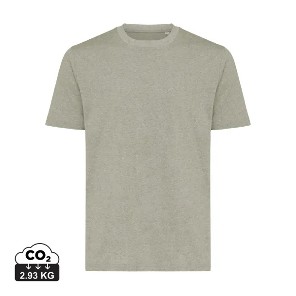  Iqoniq Sierra lightweight recycled cotton t-shirt  - iqoniq light heather green