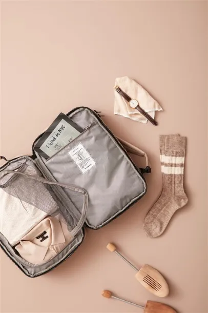  VINGA Baltimore Travel Backpack - Vinga greige