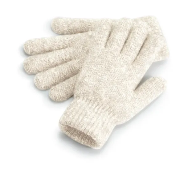  Cosy Ribbed Cuff Gloves - Beechfield Almond Marl