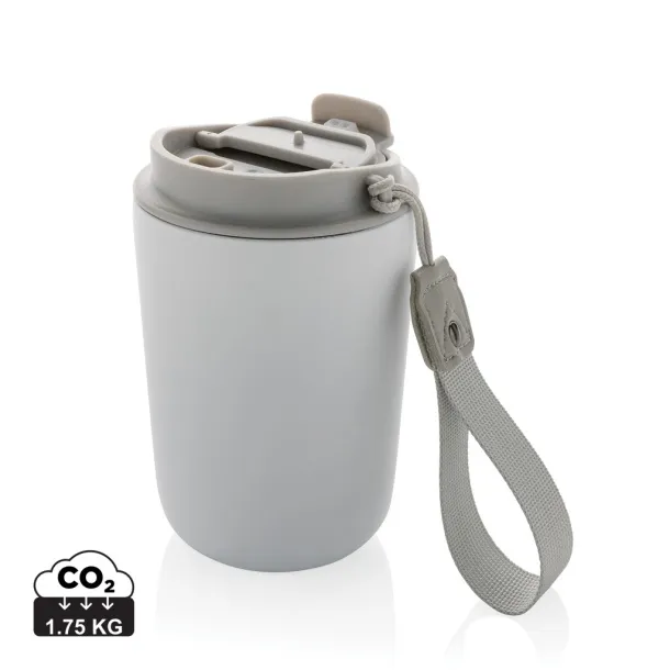  Cuppa RCS re-steel vacuum tumbler with lanyard - XD Collection White 