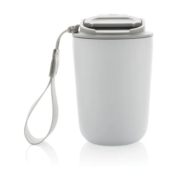  Cuppa RCS re-steel vacuum tumbler with lanyard - XD Collection White 