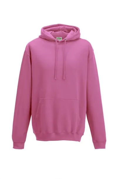  COLLEGE HOODIE - Just Hoods Candyfloss Pink