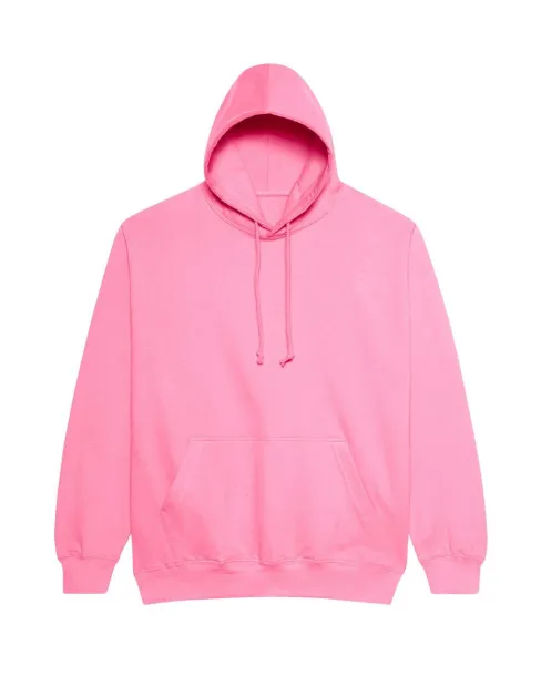  COLLEGE HOODIE - Just Hoods Candyfloss Pink