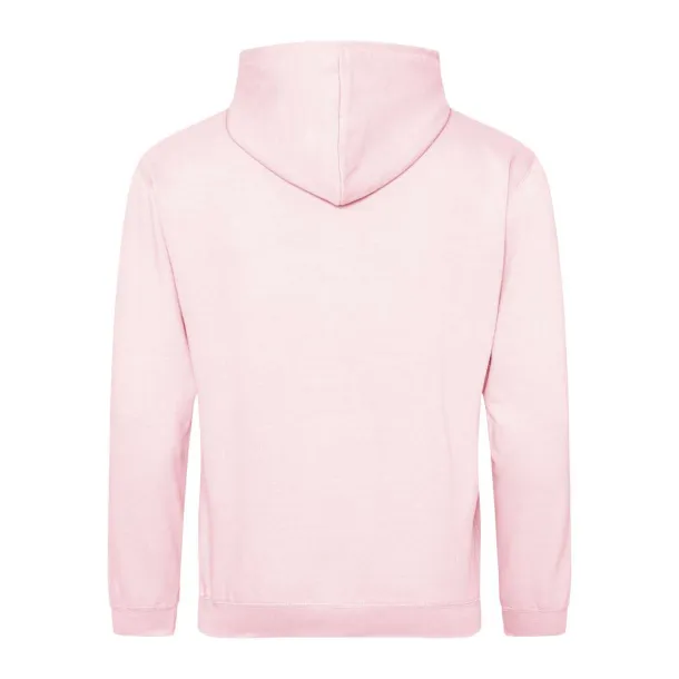  COLLEGE HOODIE - Just Hoods Baby Pink