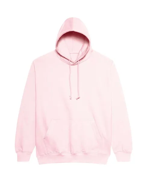  COLLEGE HOODIE - Just Hoods Baby Pink