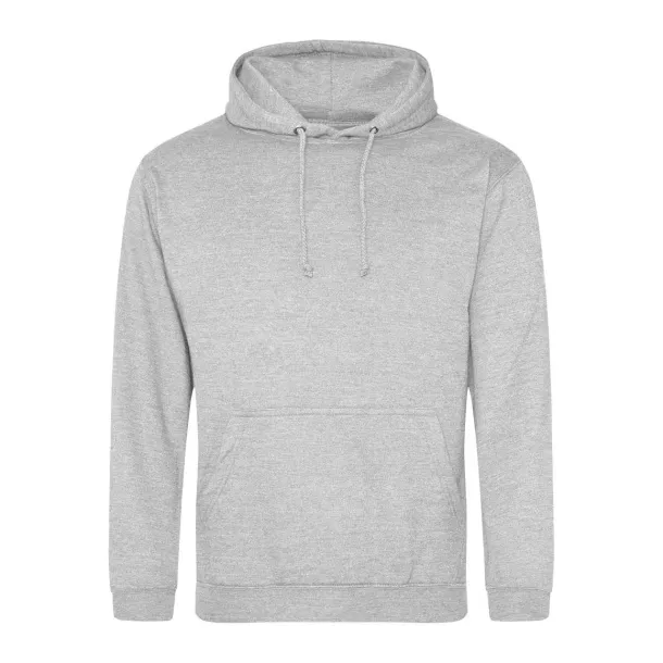  COLLEGE HOODIE - Just Hoods Heather Grey