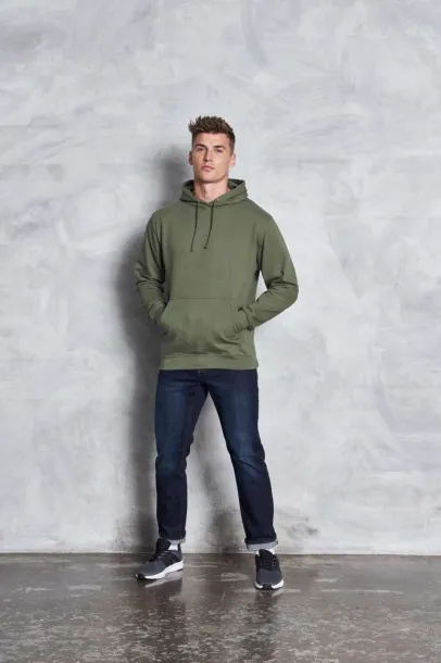  COLLEGE HOODIE - Just Hoods Earthy Green