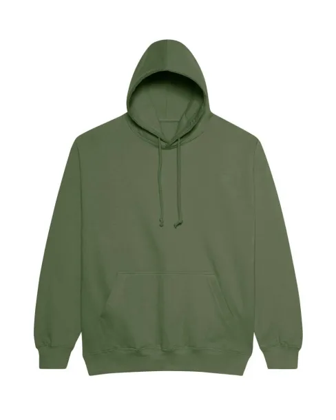  COLLEGE HOODIE - Just Hoods Earthy Green