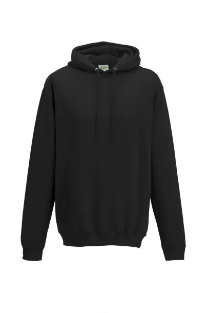  COLLEGE HOODIE - Just Hoods Jet Black