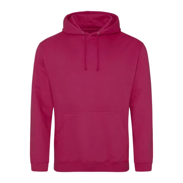  COLLEGE HOODIE - Just Hoods Cranberry