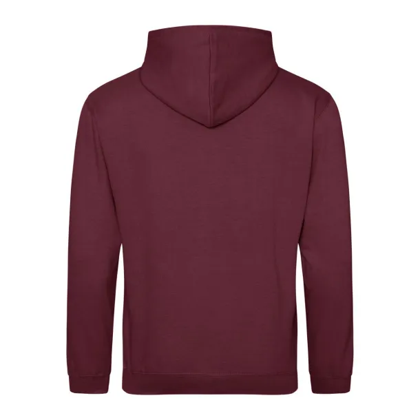  COLLEGE HOODIE - Just Hoods Burgundy