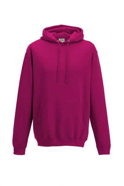  COLLEGE HOODIE - Just Hoods Hot Pink