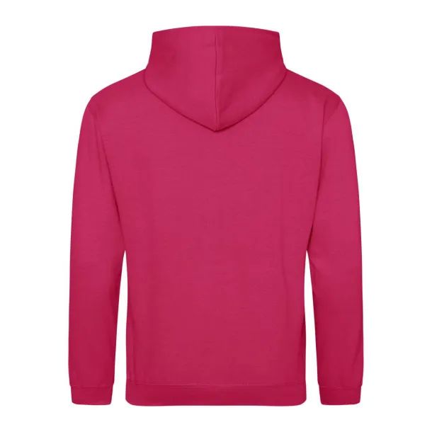  COLLEGE HOODIE - Just Hoods Hot Pink