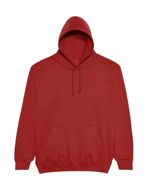  COLLEGE HOODIE - Just Hoods Brick Red