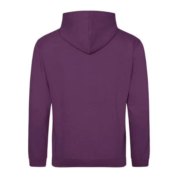  COLLEGE HOODIE - Just Hoods Plum