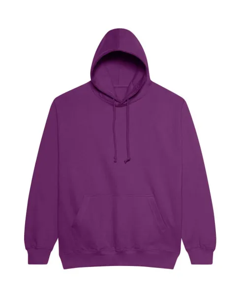  COLLEGE HOODIE - Just Hoods Magenta Magic