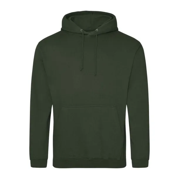  COLLEGE HOODIE - Just Hoods Forest Green