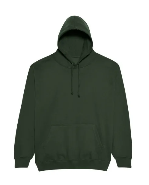  COLLEGE HOODIE - Just Hoods Forest Green