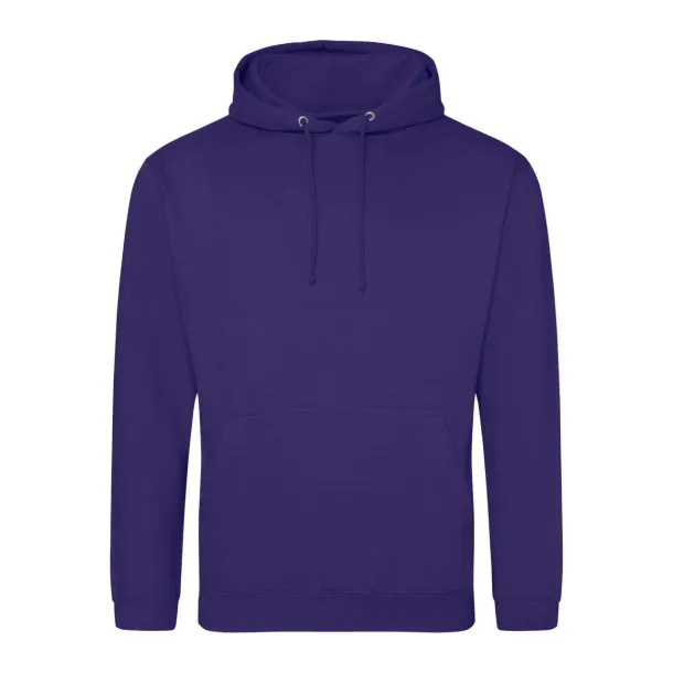  COLLEGE HOODIE - Just Hoods Ultra Violet