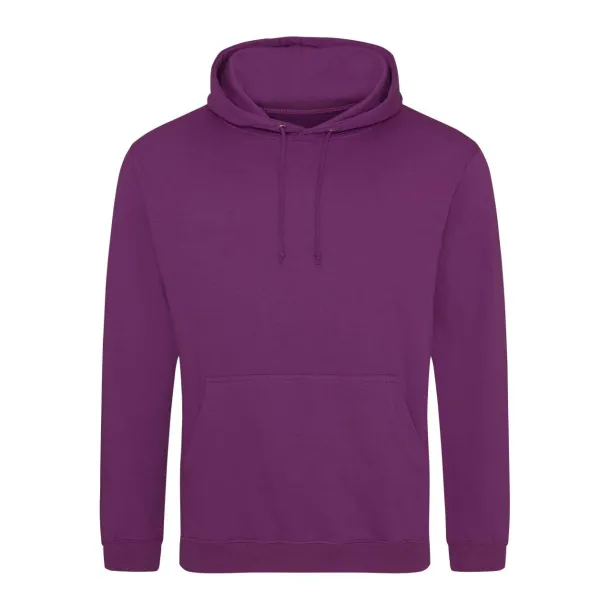  COLLEGE HOODIE - Just Hoods Ultra Violet