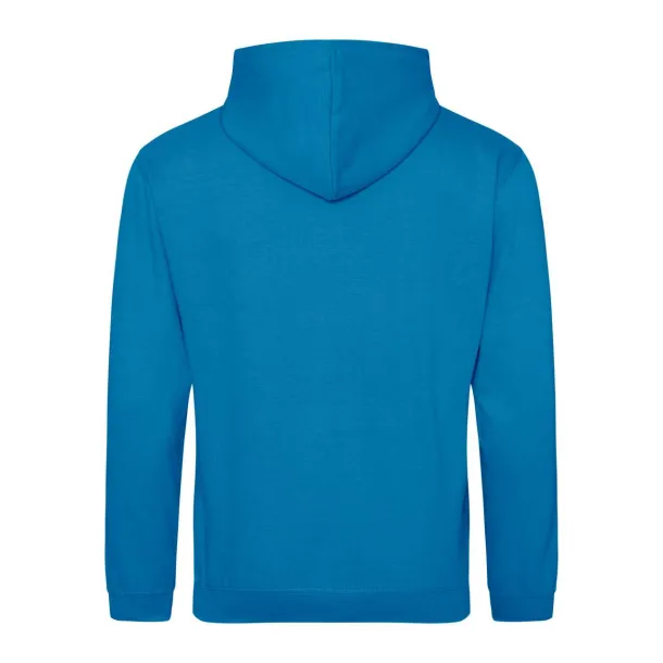  COLLEGE HOODIE - Just Hoods Sapphire Blue