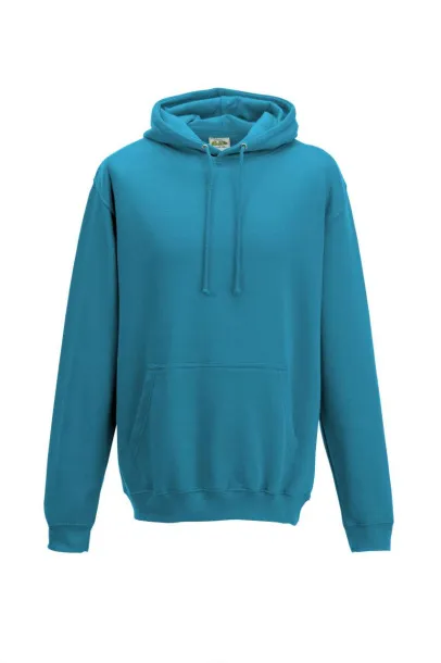  COLLEGE HOODIE - Just Hoods Turquoise Surf