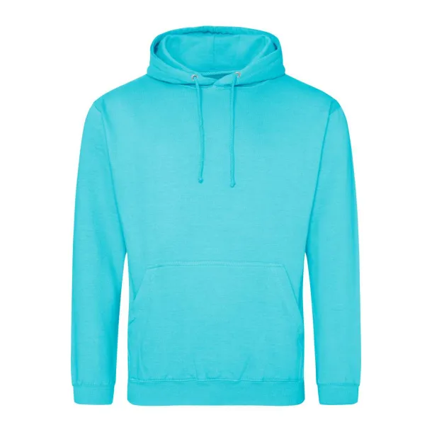  COLLEGE HOODIE - Just Hoods Turquoise Surf