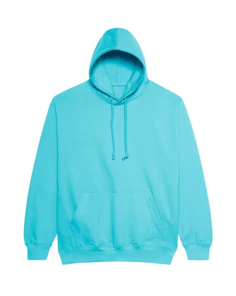  COLLEGE HOODIE - Just Hoods Turquoise Surf