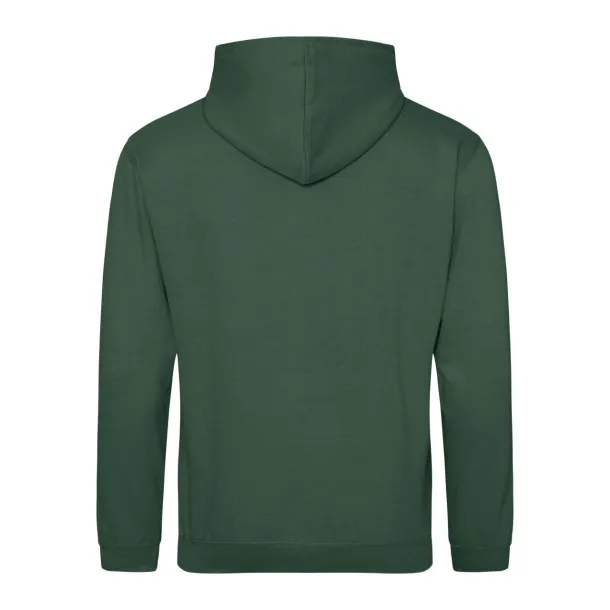  COLLEGE HOODIE - Just Hoods Bottle Green