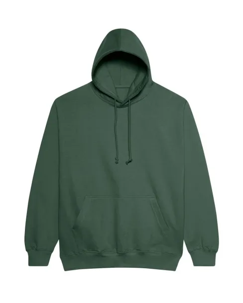  COLLEGE HOODIE - Just Hoods Bottle Green