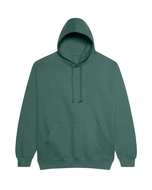  COLLEGE HOODIE - Just Hoods Moss Green