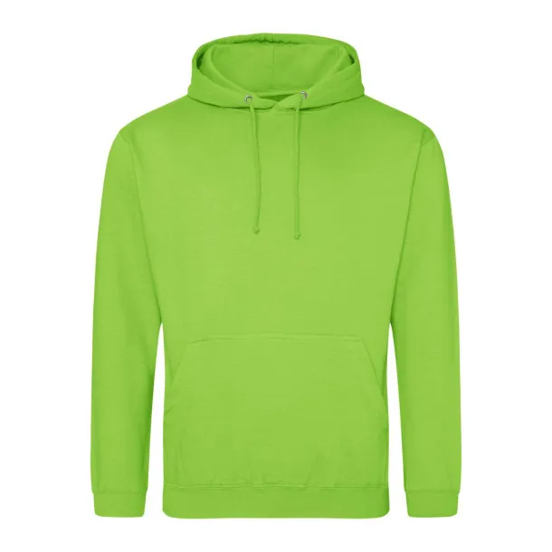  COLLEGE HOODIE - Just Hoods Alien Green