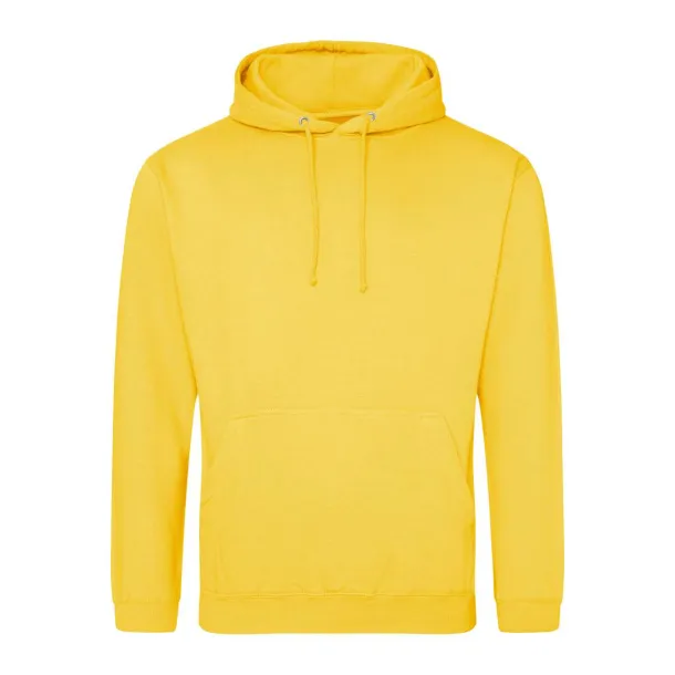  COLLEGE HOODIE - Just Hoods Sun Yellow