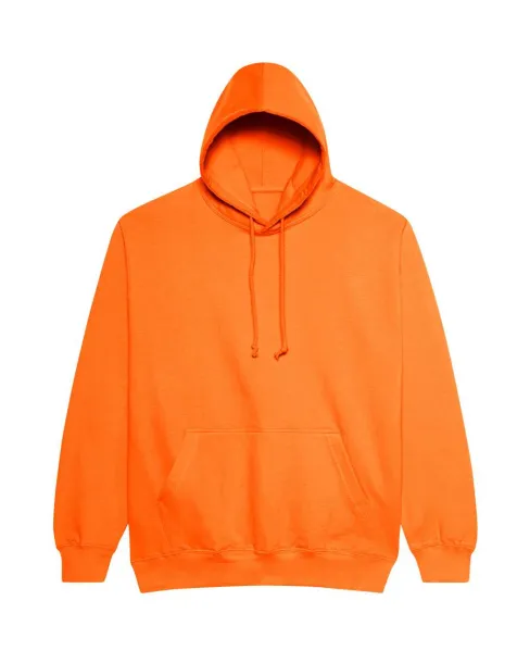  COLLEGE HOODIE - Just Hoods Orange Crush