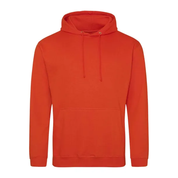  COLLEGE HOODIE - Just Hoods Burnt Orange