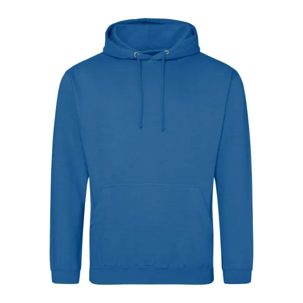  COLLEGE HOODIE - Just Hoods Tropical Blue