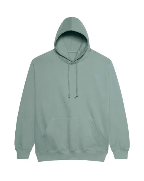  COLLEGE HOODIE - Just Hoods Dusty Green