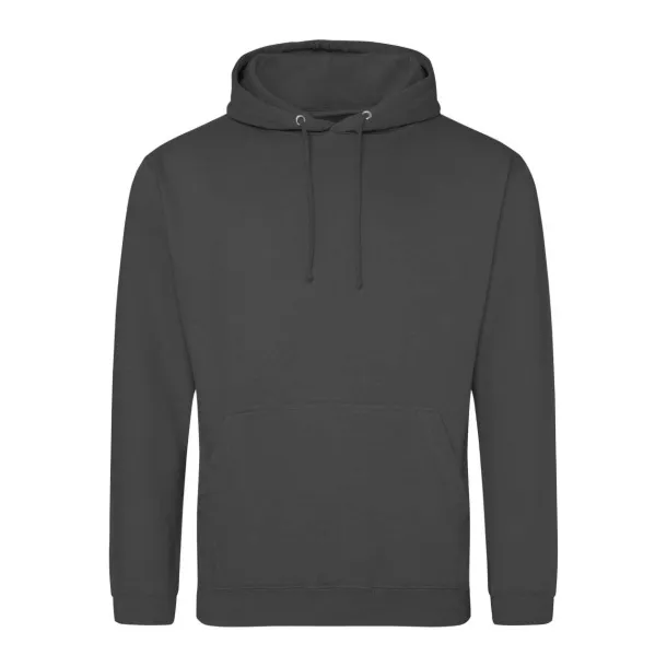  COLLEGE HOODICA - Just Hoods Solid Charcoal