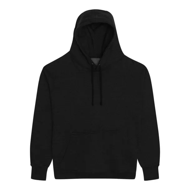  COLLEGE HOODIE - Just Hoods Black Smoke