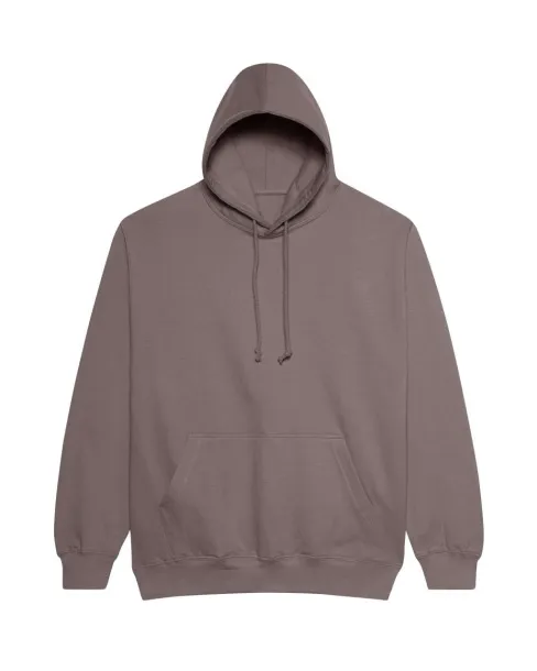  COLLEGE HOODIE - Just Hoods Mocha Brown